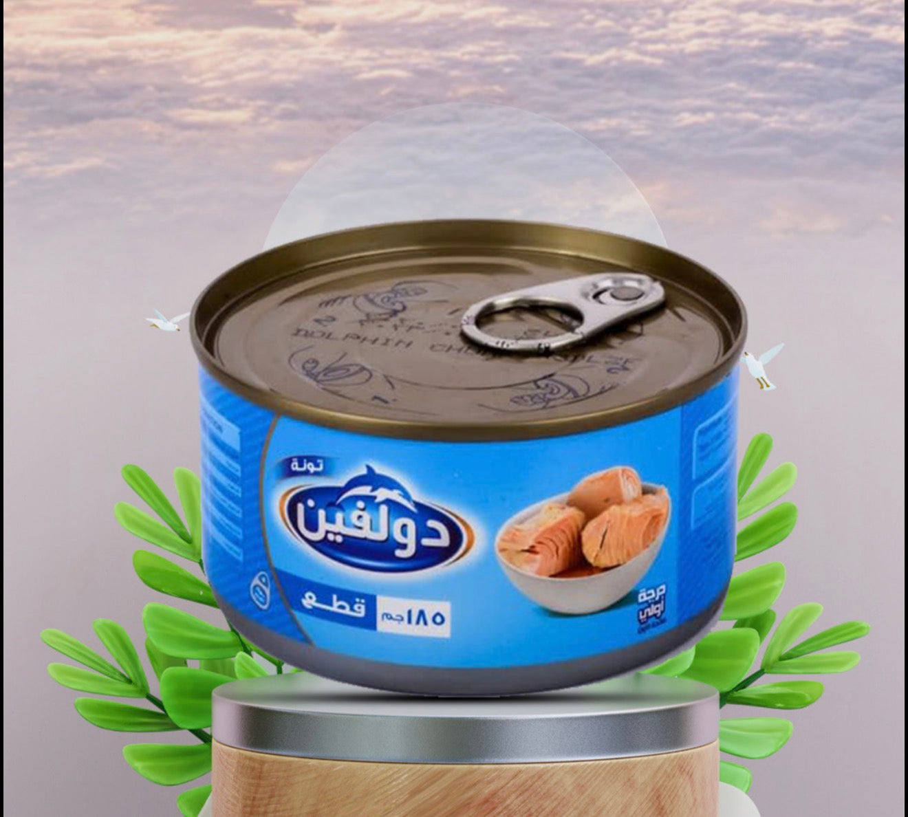 Dolphin Tuna Chunks Easy Open, 185 gm