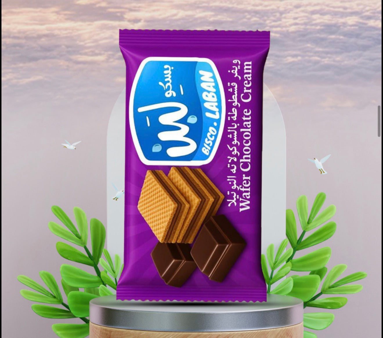 Bisco Laban Wafer Chocolate Cream