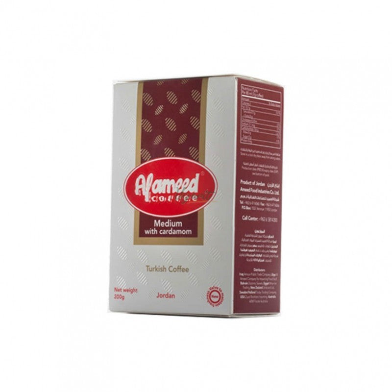 Al Ameed Coffee Medium with Cardamom 200g