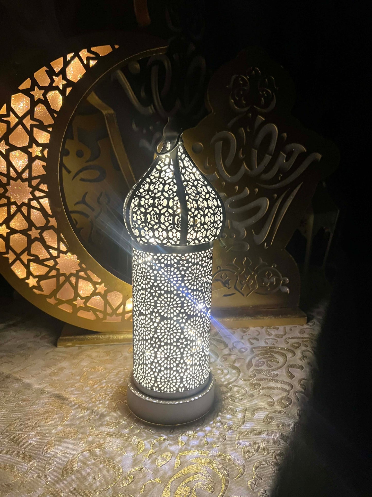 Blue or white light up Ramadan Fanoos