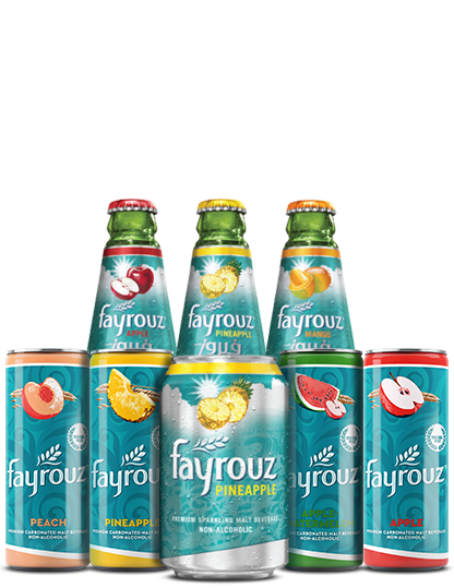 Fayrouz Sparkling Malt Drink (330ml Can)