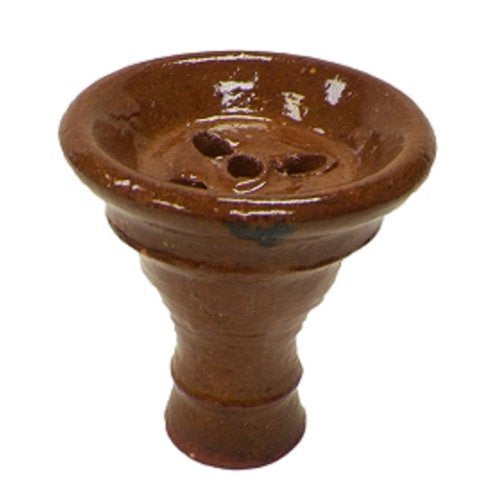 Egyptian Glazed Clay Hookah Bowl