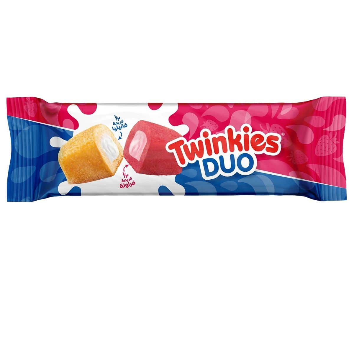 Twinkies Cream and Chocolate Duo/ strawberry and Cream X 12