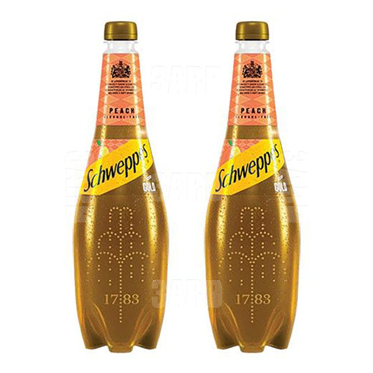 Schweppes Gold Pinapple Flavoured Soft Drink 1L