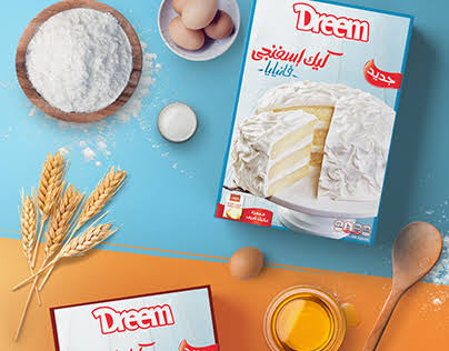 Dreem Sponge cake Mix Vanilla or Chocolate Ready to bake