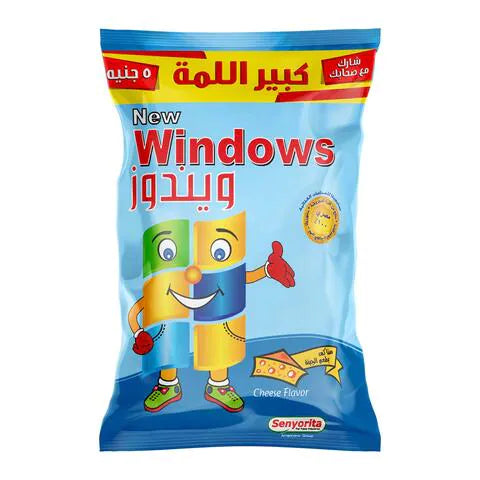 Windows Cheese Puffs