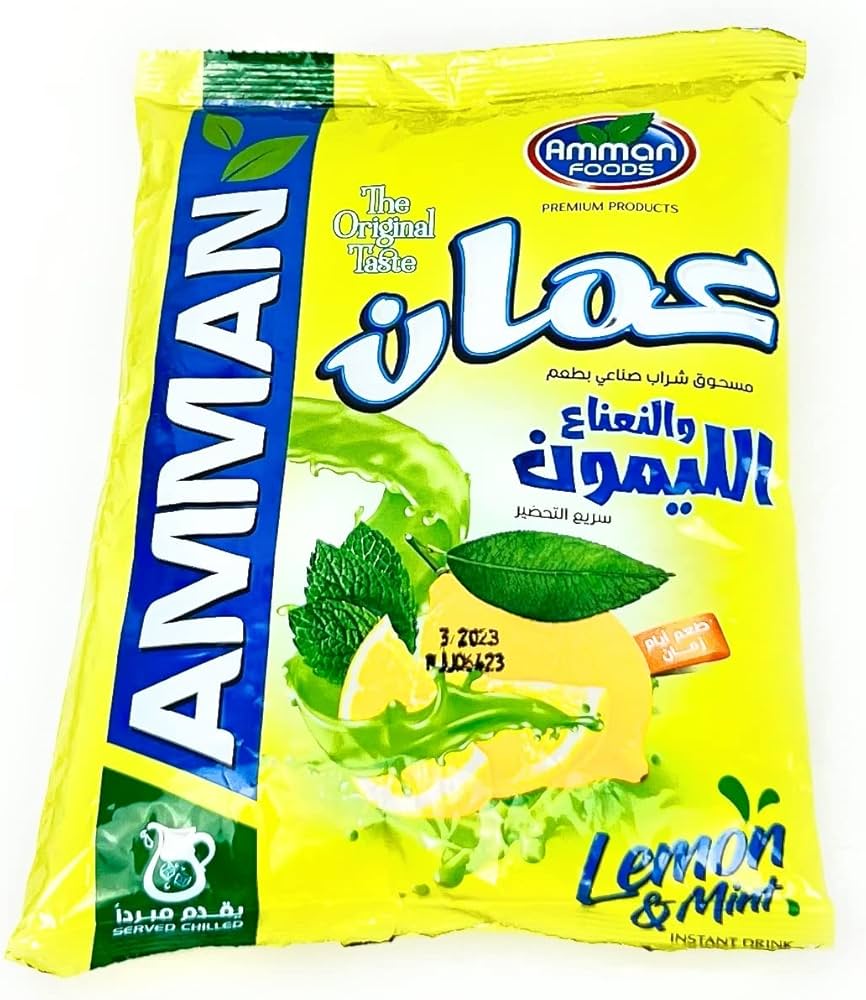 Amman Lemon and Mint Powder Juice Sachet