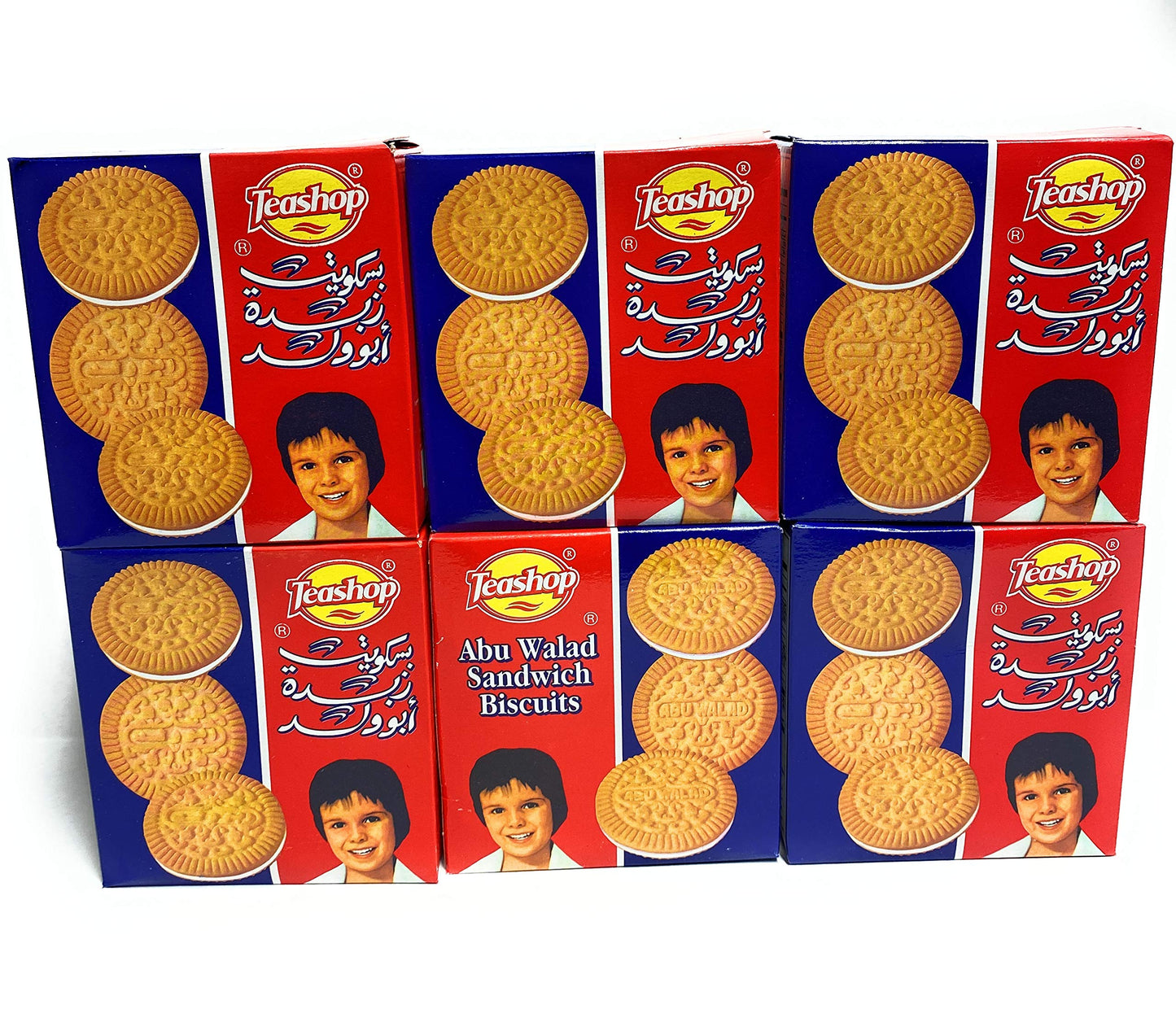 Abu Walad sandwich biscuits- 6 Pack