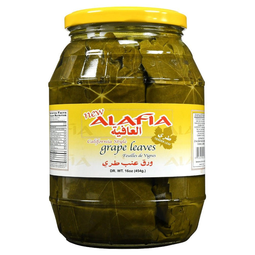 Al Afia Grape Leaves For Cooking - Tender, Flavorful, 3.15 Lbs, Versatile Pick for Dishes