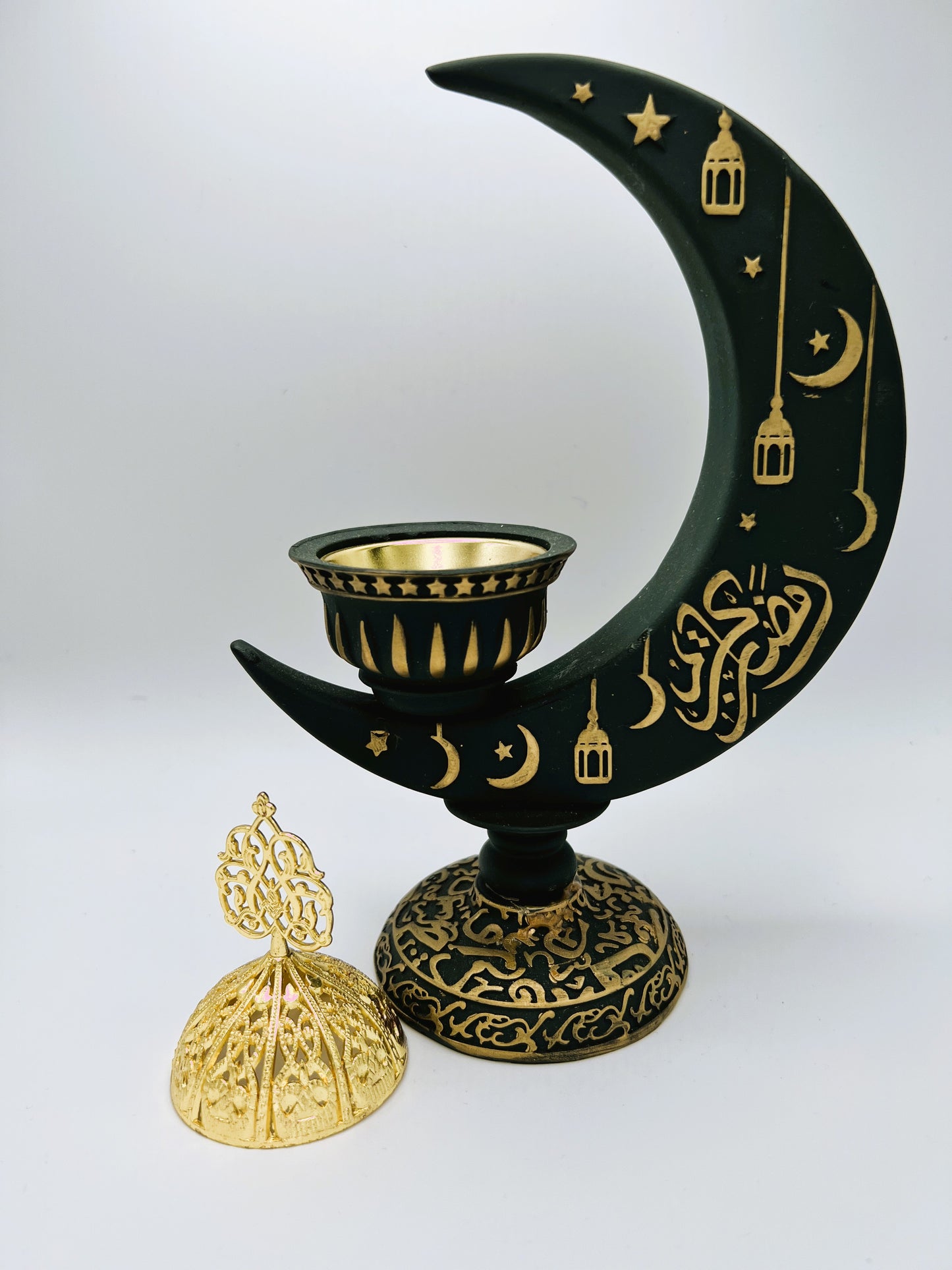 Crescent Incense Burner