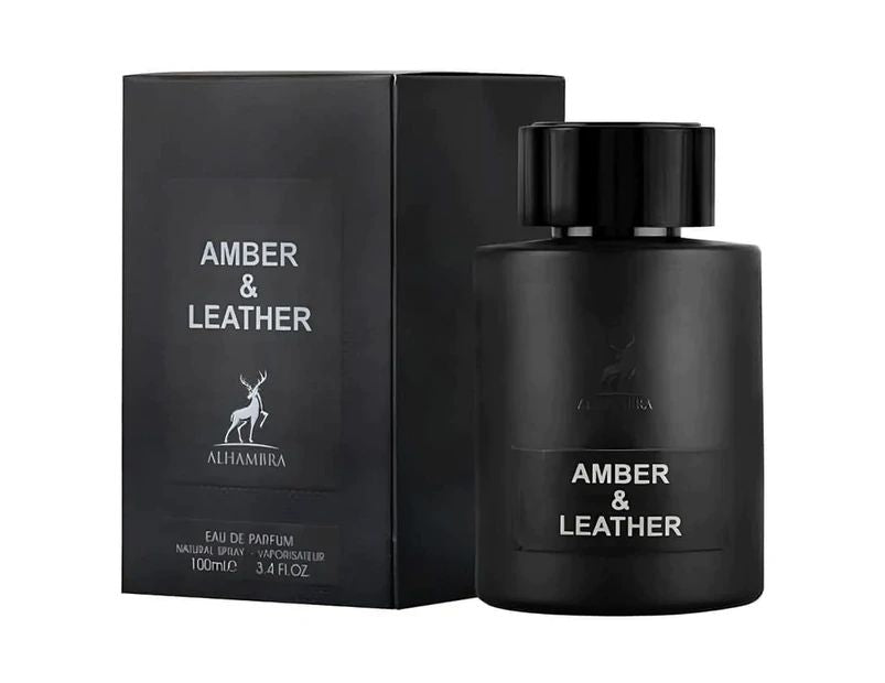 Amber & Leather Maison Alhambra Eau De Perfume By Al Lattafa 100ml 3.4 Fl. oz