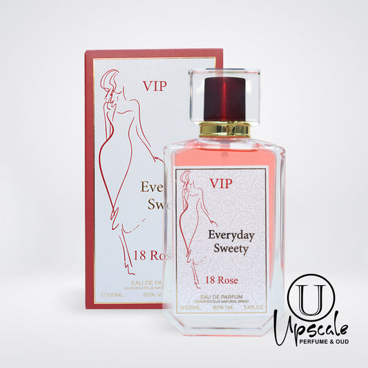 VIP Everyday Sweety 18 Roses perfume 100ML By Jean Antoine Floral Fruity Gourmand