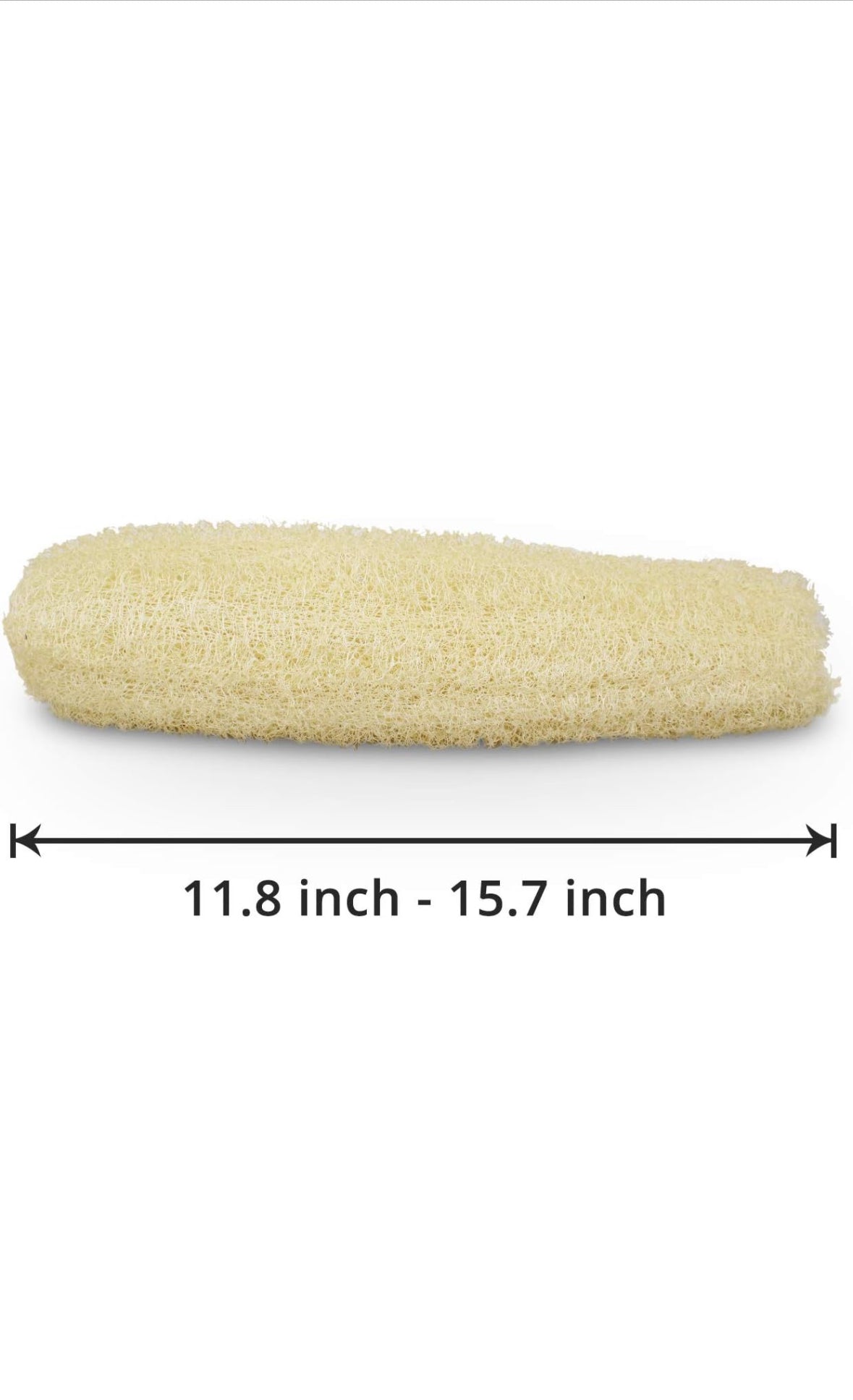 Natural Organic Loofah Sponges Large Exfoliating Shower Bath Loofah Luffa Loofa Body Scrubbers Sponges for SPA Beauty Bath and Radiant Skin