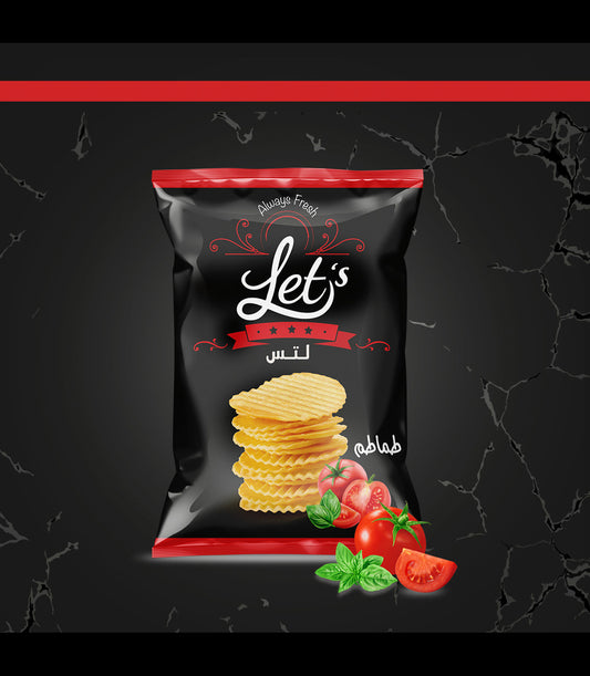 Let’s chips tomato flavor