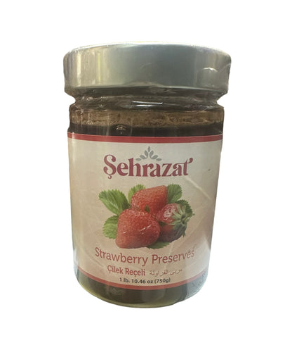 Sehrazat strawberry/ apricot preserves