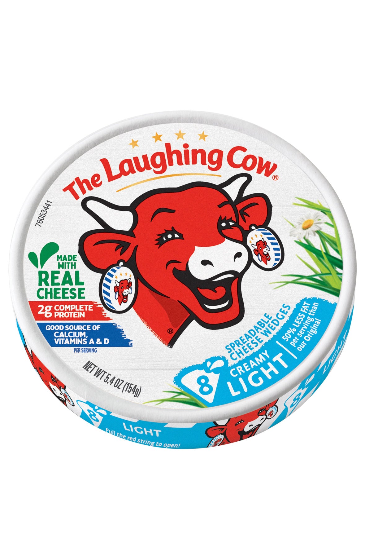 The Laughing Cow
Creamy Light
Spreadable Cheese
Wedges (8 ct)