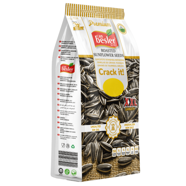 Crack it Unsalted Sunflower Seeds 284 Grams