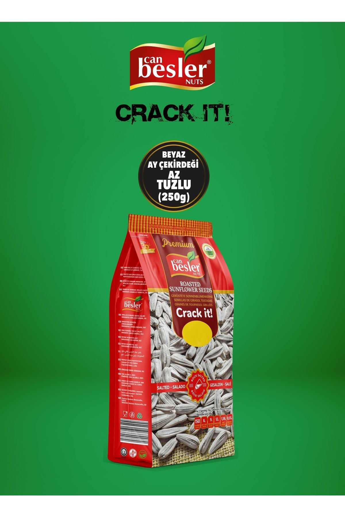 Crack It Sunflower Seeds 284 grams