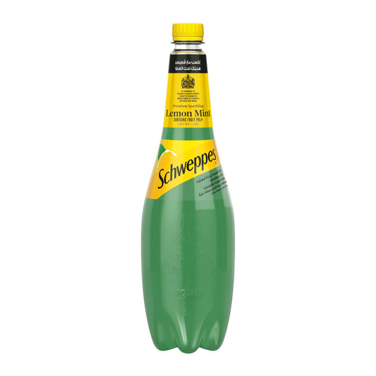 SCHWEPPES LEMON MINT 1 LITER BOTTLES!!!!!