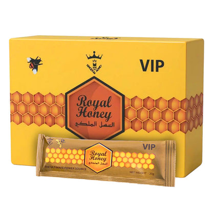 Original Royal Honey - 12 Packs × 20 g - Authenticity Promise