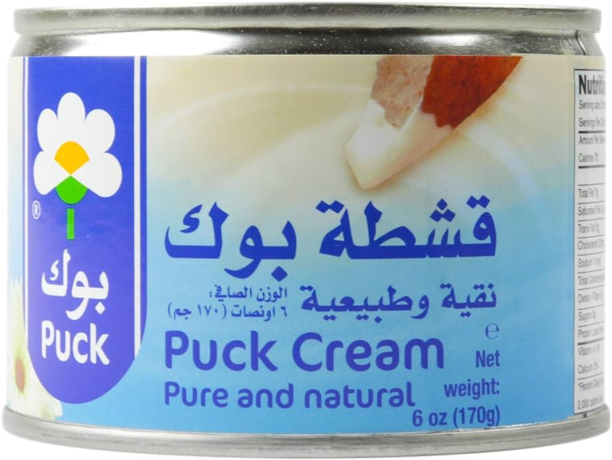 Puck Pure and Natural Cream, 6 Ounce