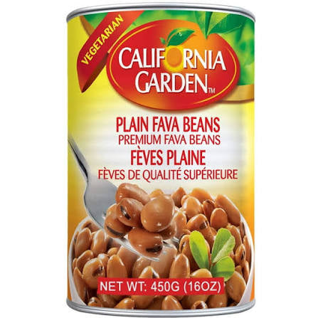 California Garden Fava Beans plain