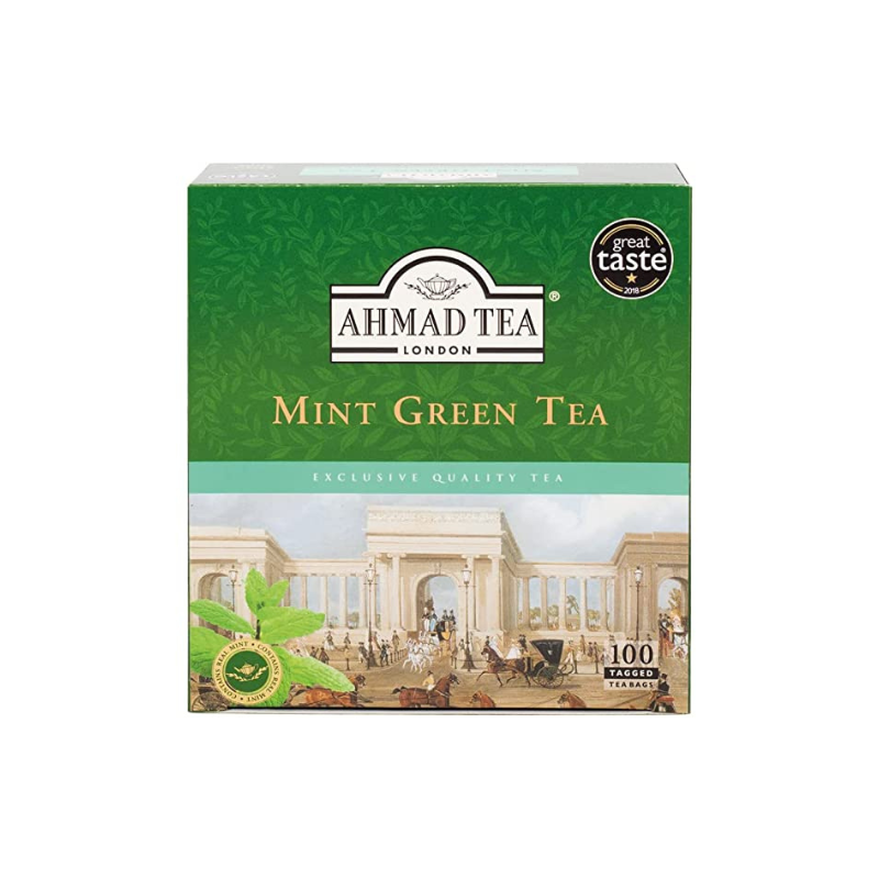 Ahmad tea mint green tea 100 pcs