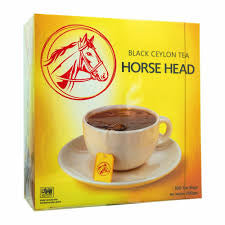 black ceylon tea horse head