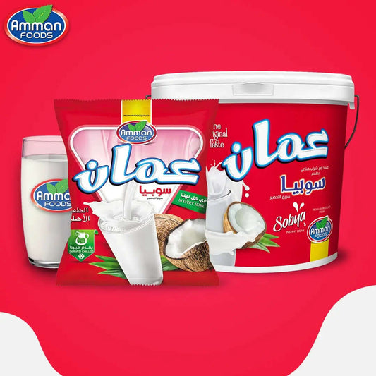 Sobya Milky Soft Drink Powder Halal Ramadan Coconut Traditional Amman