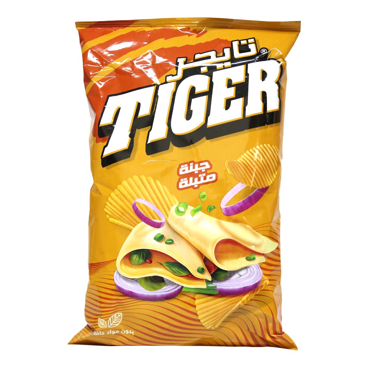 Tiger Potato Chips Seasoned Cheese