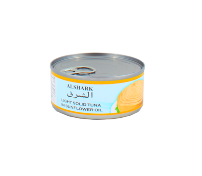 al shark light soild tuna in sunflower oil