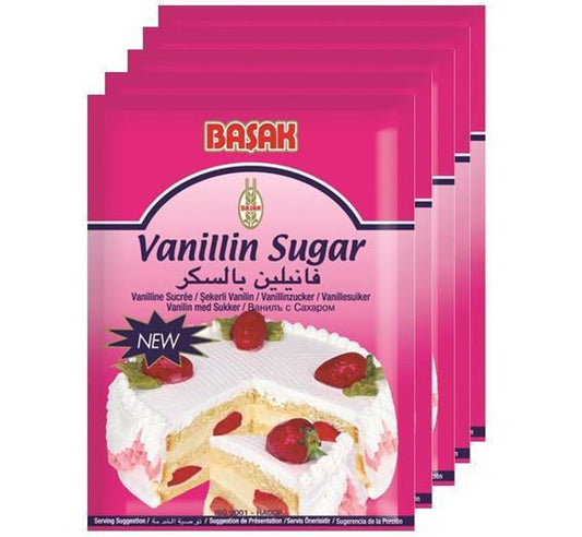 Basak Vanilin Sugar 5 pack 25g
