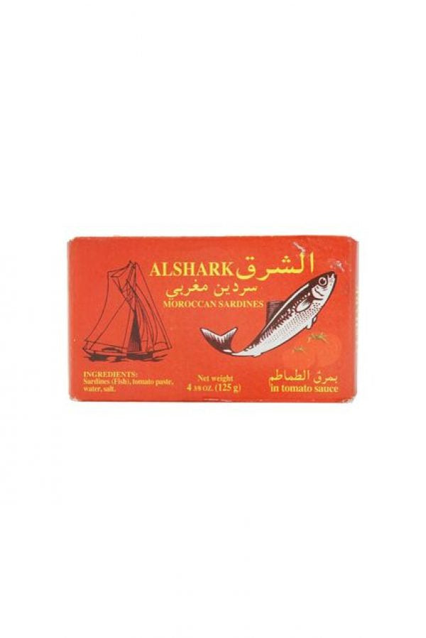 ALSHARK SARDINE IN TOMATO SAUCE 125GR