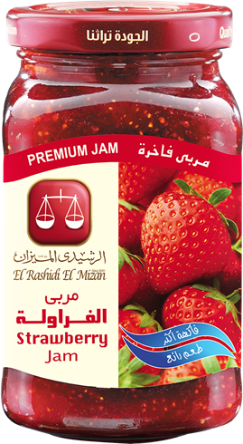 Strawberry jam el Rashida el mazin