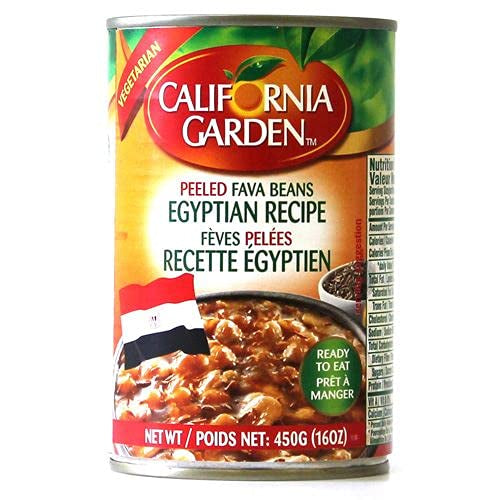 California Garden Premium Peeled Fava Beans Egyptian Recipe