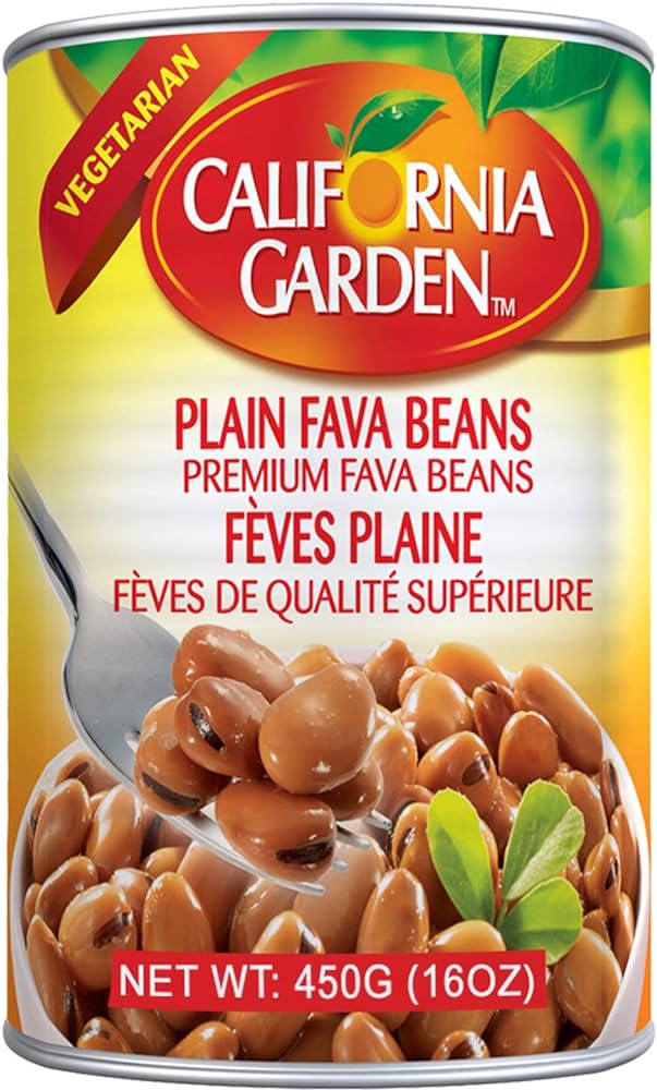 California Garden Fava Beans plain