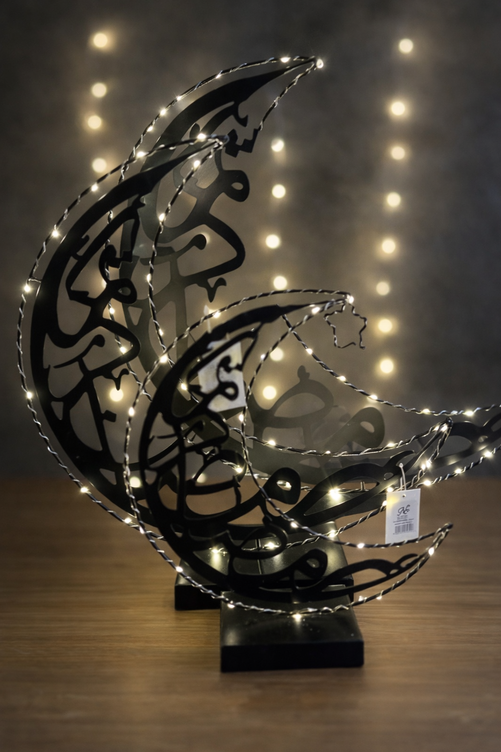 3 Size Metal LED Crescent