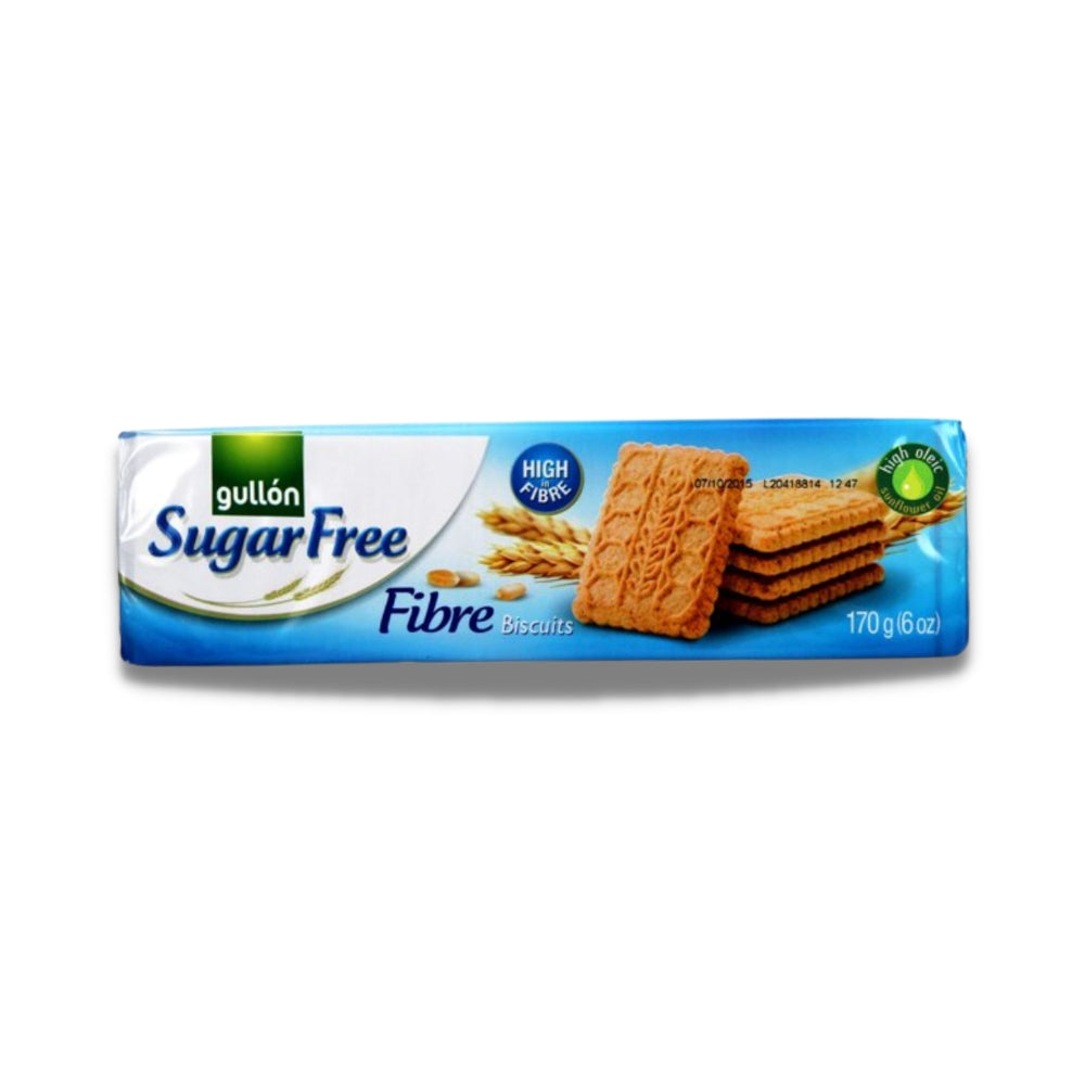 Gullon Sugar Free Social Biscuit Fiber Cookies 170g