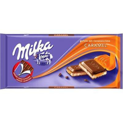 MILKA Caramel Chocolate Bar