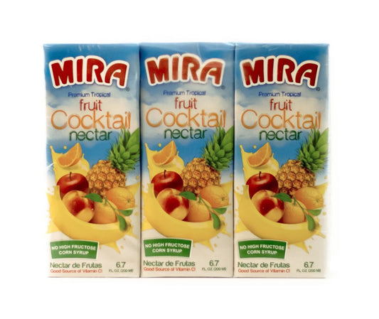 Mira Cocktail Juice Box 200 ML Pack of 3