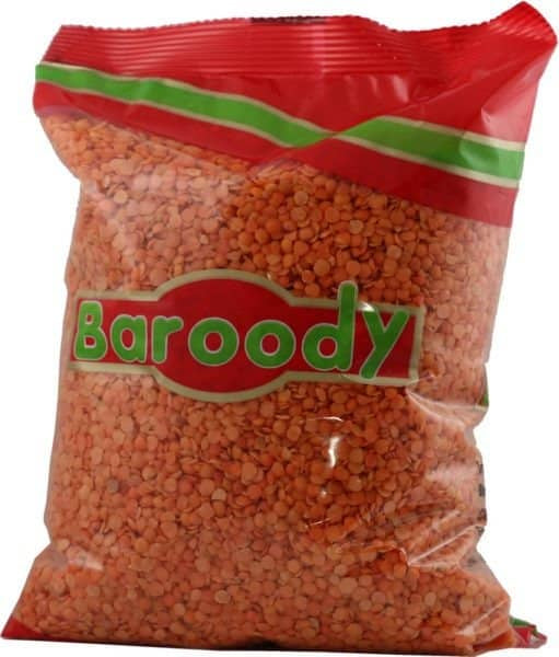 Red lentils from Baroody company