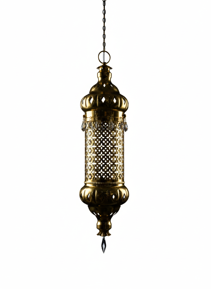 Hanging Lantern with Light