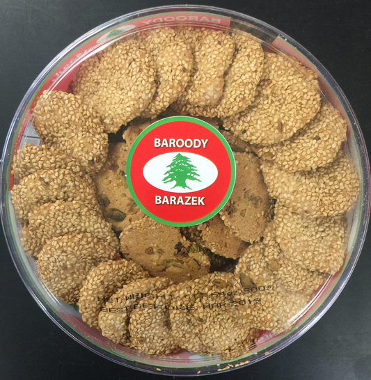 Baroody Barazek (Sesame Cookies)