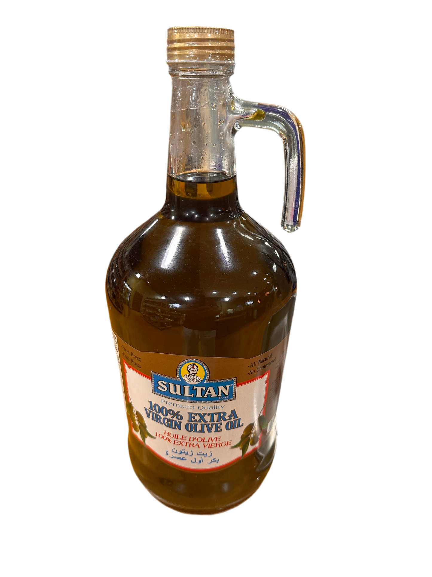 Sultan Extra Virgin Olive Glass Oil 3L