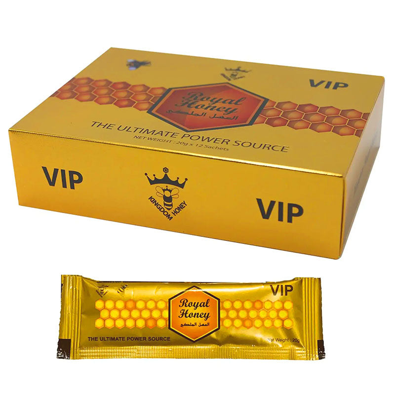 Original Royal Honey - 12 Packs × 20 g - Authenticity Promise