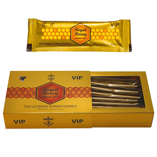 Original Royal Honey - 12 Packs × 20 g - Authenticity Promise