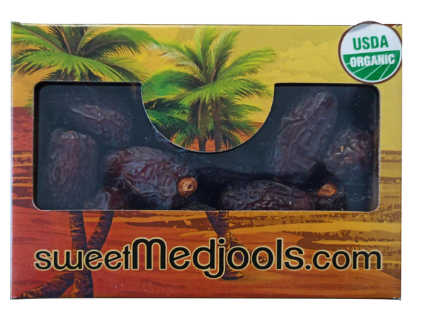 Sweet Medjools 2Lb (908 gm), Natural Delights Medjool Dates – Large Dates Medjool, Non-GMO Verified, Pesticide Free, Naturally Sweet Fruit Snack,