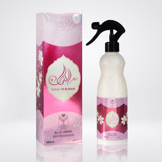 Almas Perfumes Saher Al kalmat Air Freshener - 480ML 16.9FL.OZ of Fabric