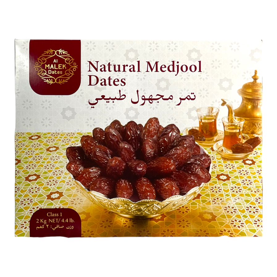 AL Malek Dates Natural Medjool Dates 4.4 LB