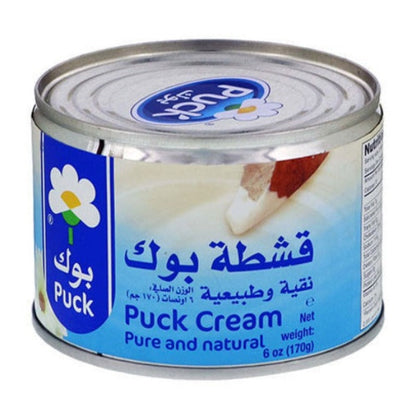 Puck Pure and Natural Cream, 6 Ounce